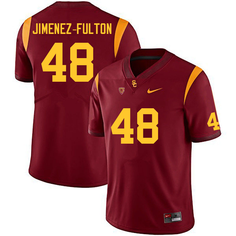 Men #48 Daniel Jimenez-Fulton USC Trojans College Football Jerseys Sale-Cardinal - Click Image to Close